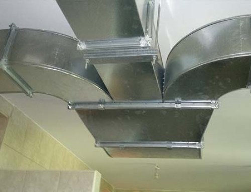 Production of ventilation ducts